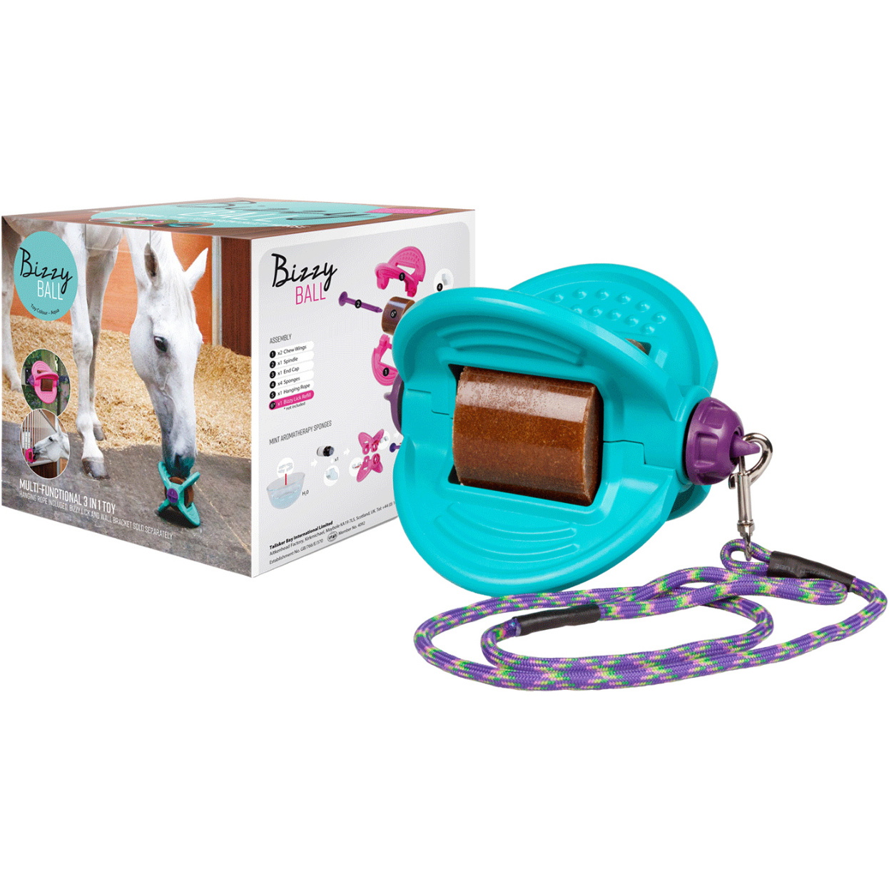 2026 Bizzy Horse Bizzy Ball 1571056 - Aquamarine